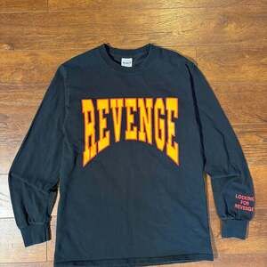 Drake Summer Sixteen Tour Revenge Long Sleeve Shirt, Black, Size L